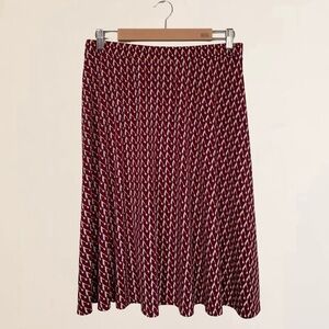 Gilli Morgan Patterned A-Line Skirt Stitch Fix Size XL